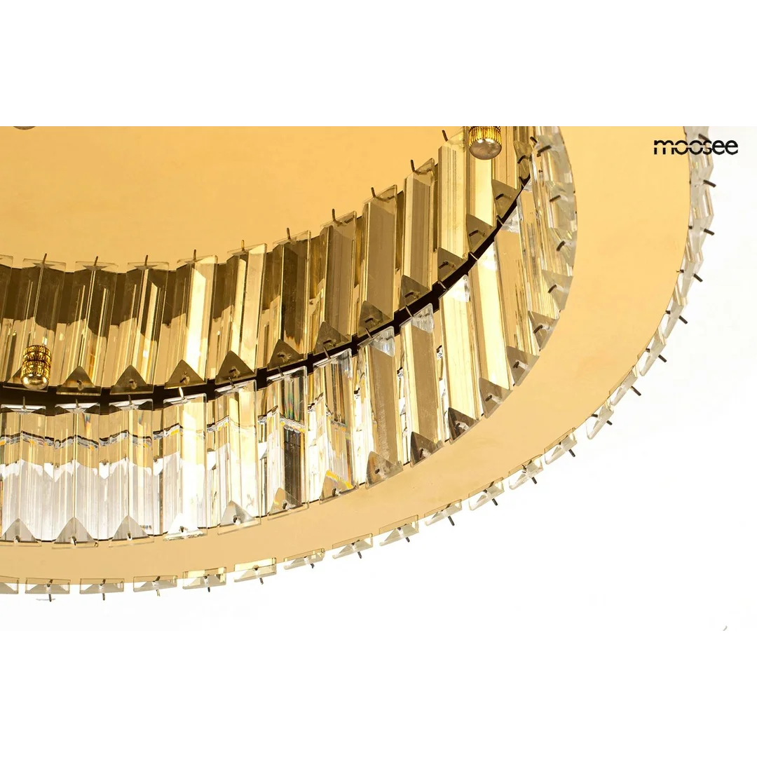 MOOSEE lampa sufitowa / plafon BORRA złota — zdjęcie 3