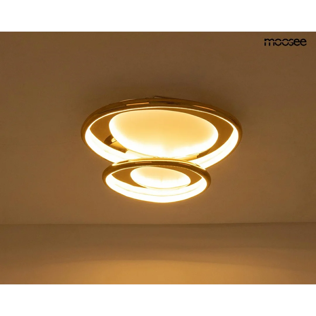 MOOSEE lampa sufitowa / plafon CELL 2 złota — zdjęcie 3
