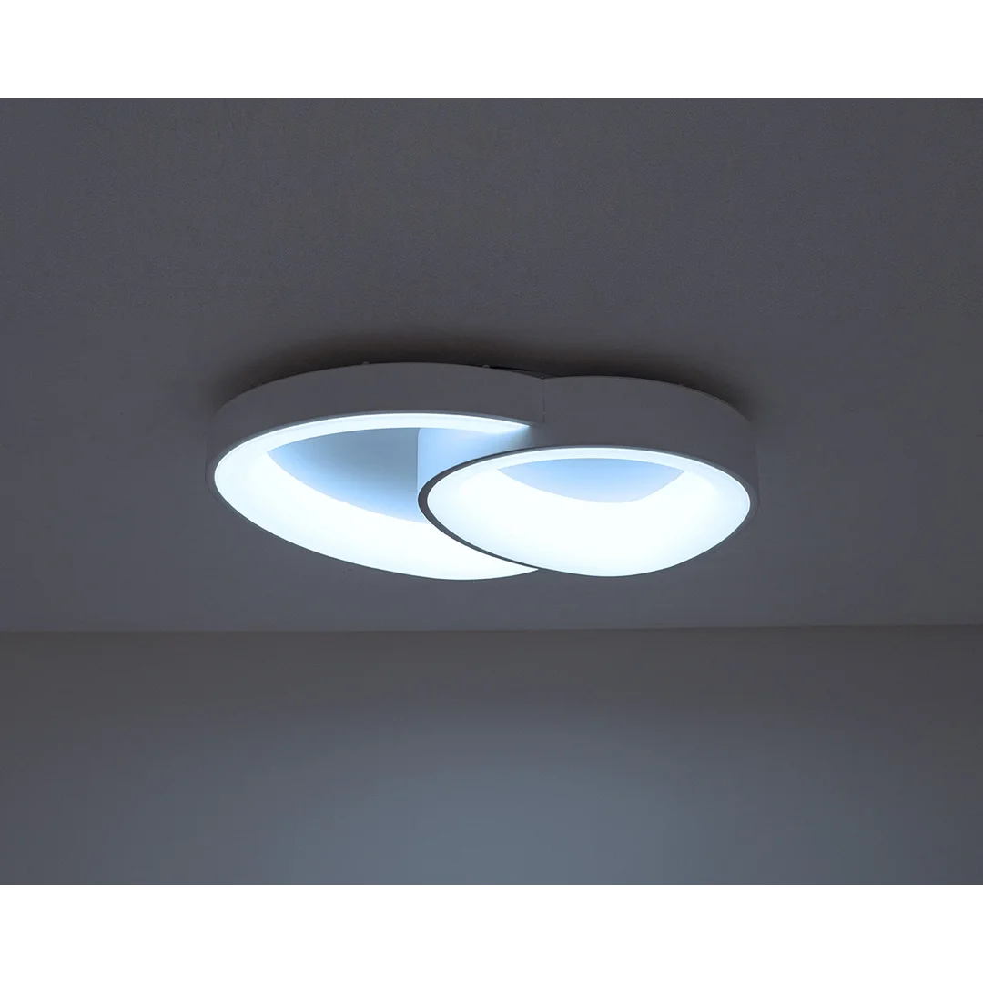 MOOSEE lampa sufitowa / plafon CELLS 2 biała — zdjęcie 5