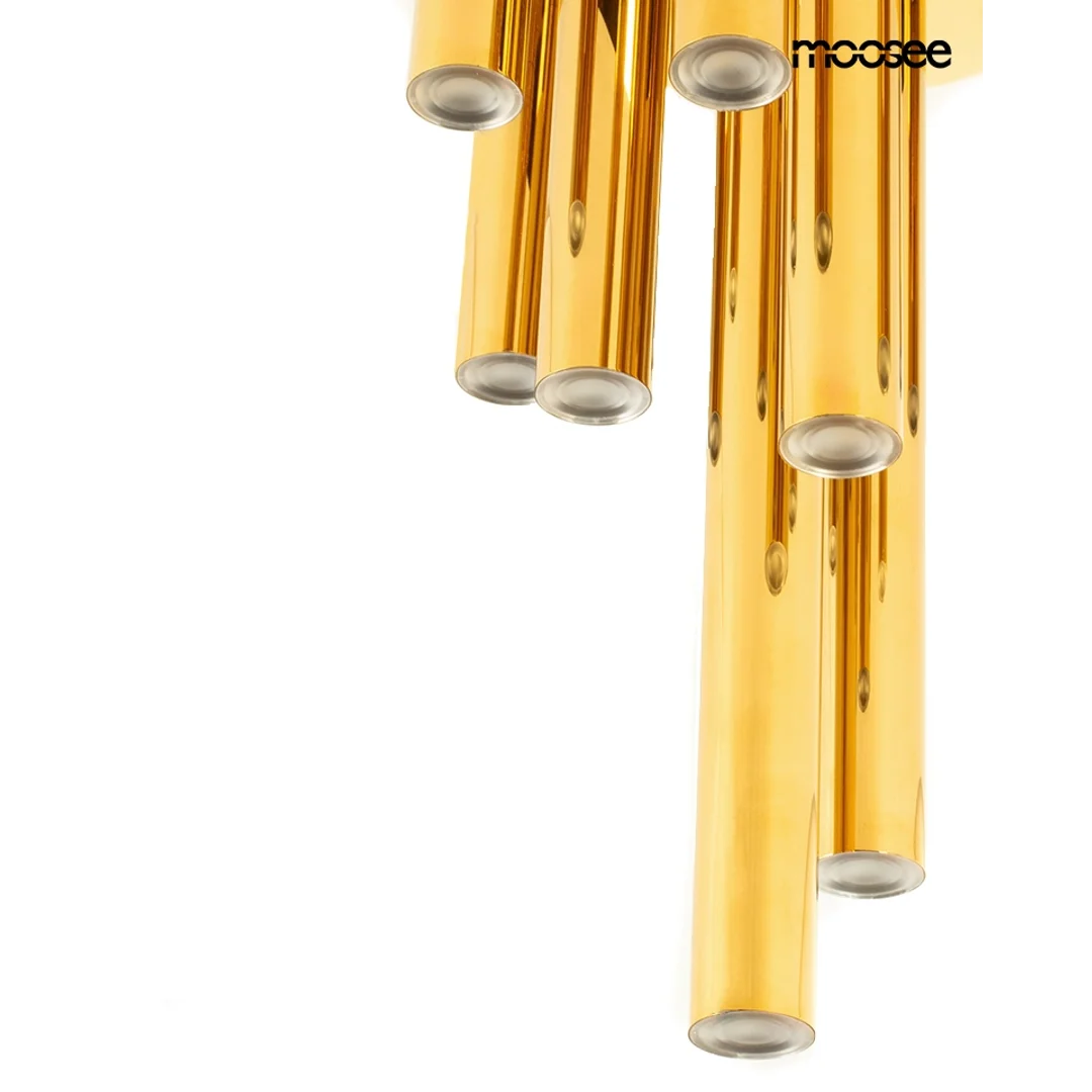 MOOSEE lampa sufitowa / plafon ORGANO 20 złota — zdjęcie 4
