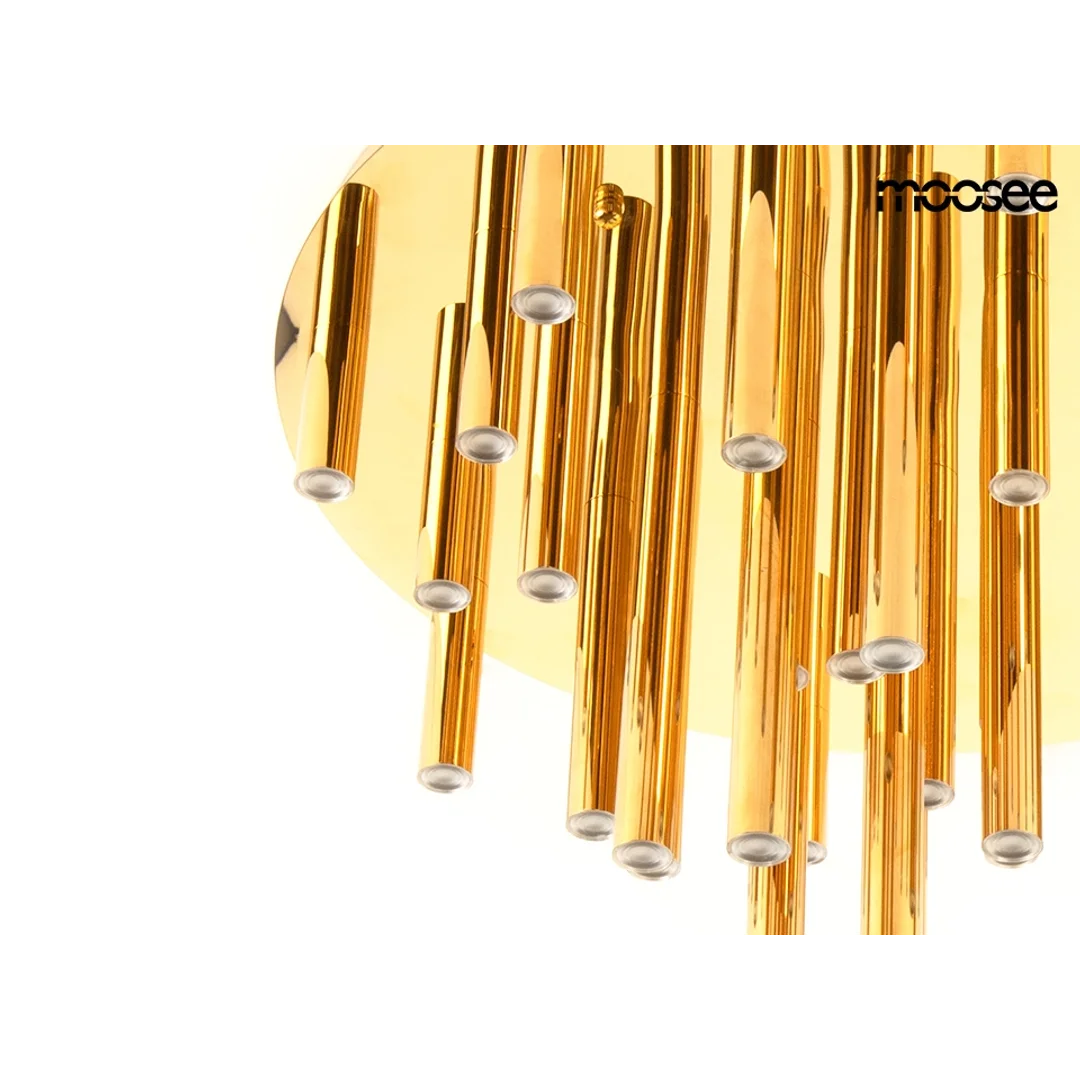 MOOSEE lampa sufitowa / plafon ORGANO 60 złota — zdjęcie 4