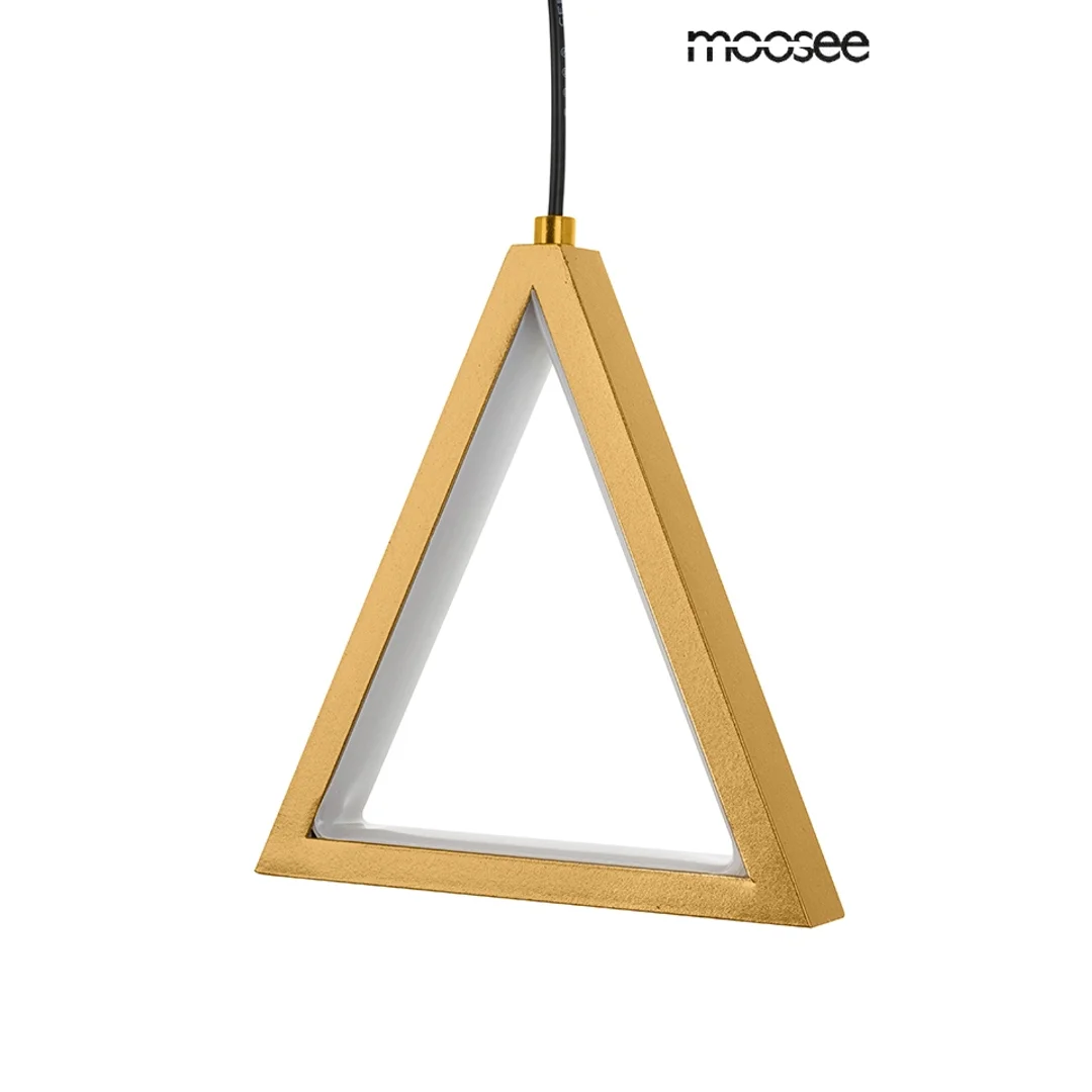 MOOSEE lampa wisząca ACUSTICA złota — zdjęcie 3