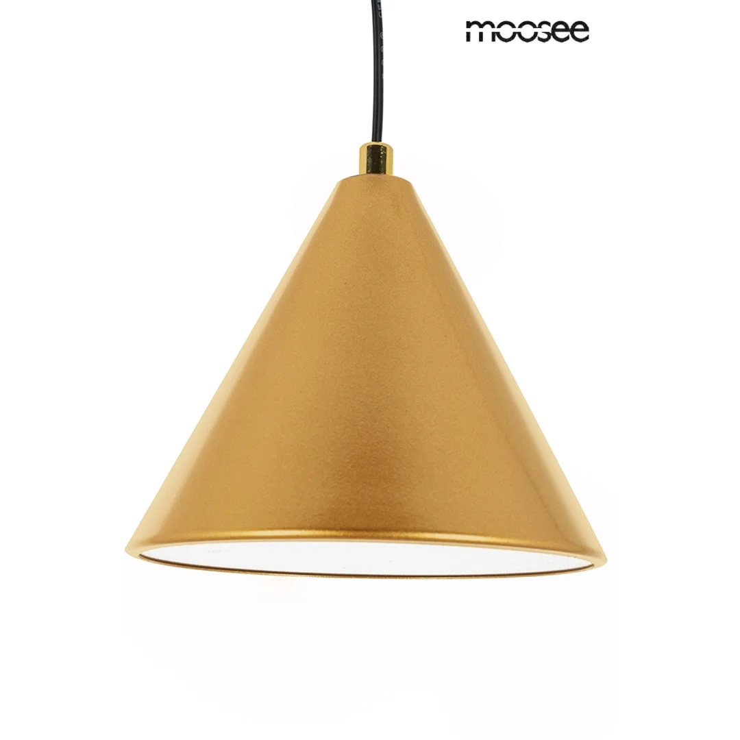 MOOSEE lampa wisząca ACUSTICA złota — zdjęcie 4