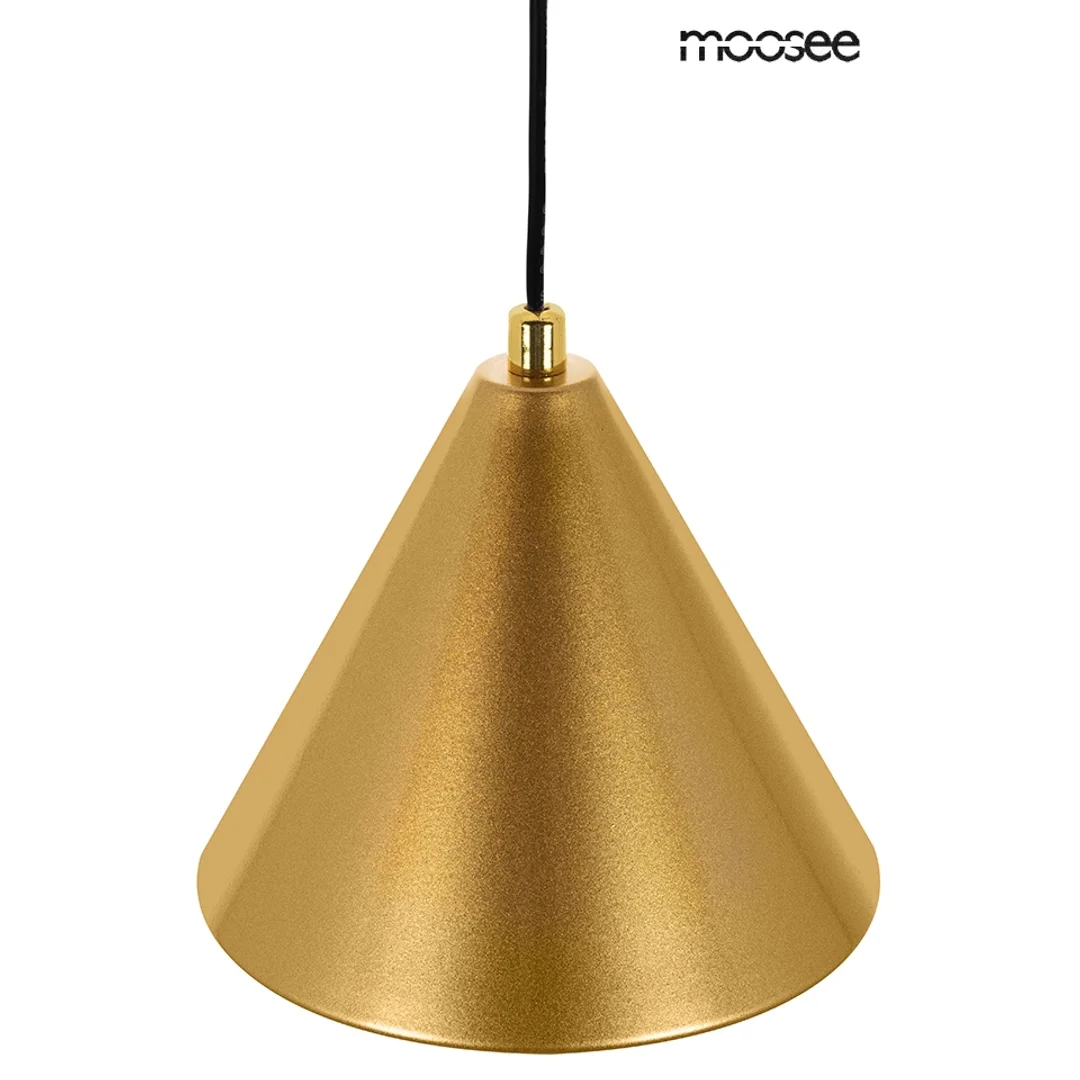 MOOSEE lampa wisząca ACUSTICA złota — zdjęcie 5