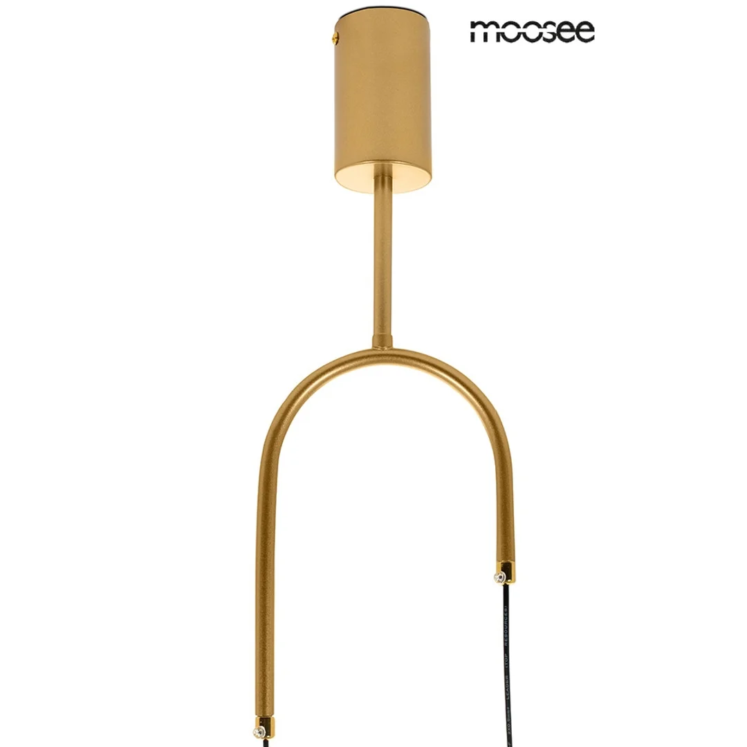MOOSEE lampa wisząca ACUSTICA złota — zdjęcie 7