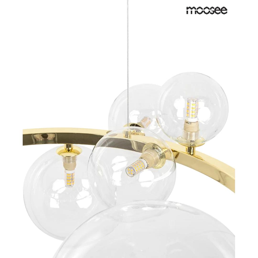MOOSEE lampa wisząca ALURE 85 złota — zdjęcie 5