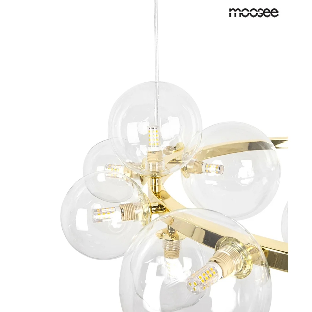 MOOSEE lampa wisząca ALURE 85 złota — zdjęcie 6