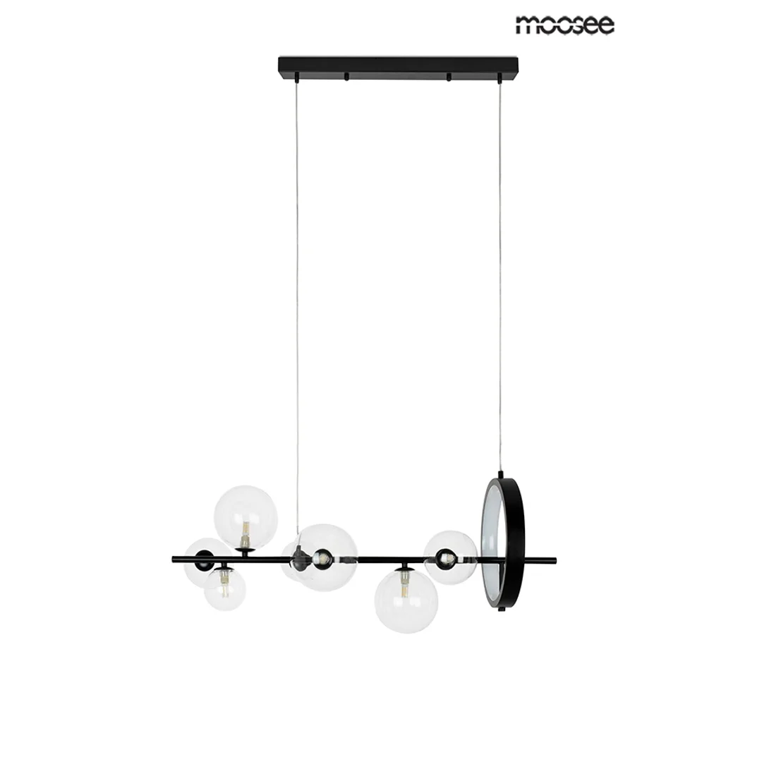 MOOSEE lampa wisząca ALURE LINE 90 czarna — zdjęcie 2