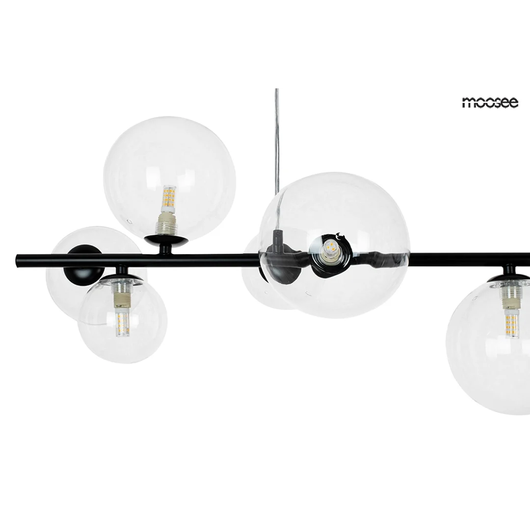 MOOSEE lampa wisząca ALURE LINE 90 czarna — zdjęcie 4