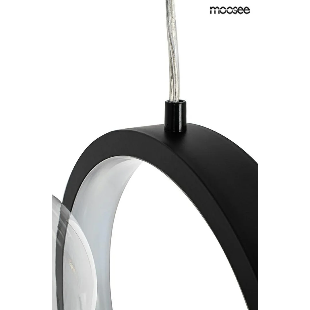 MOOSEE lampa wisząca ALURE LINE 90 czarna — zdjęcie 7