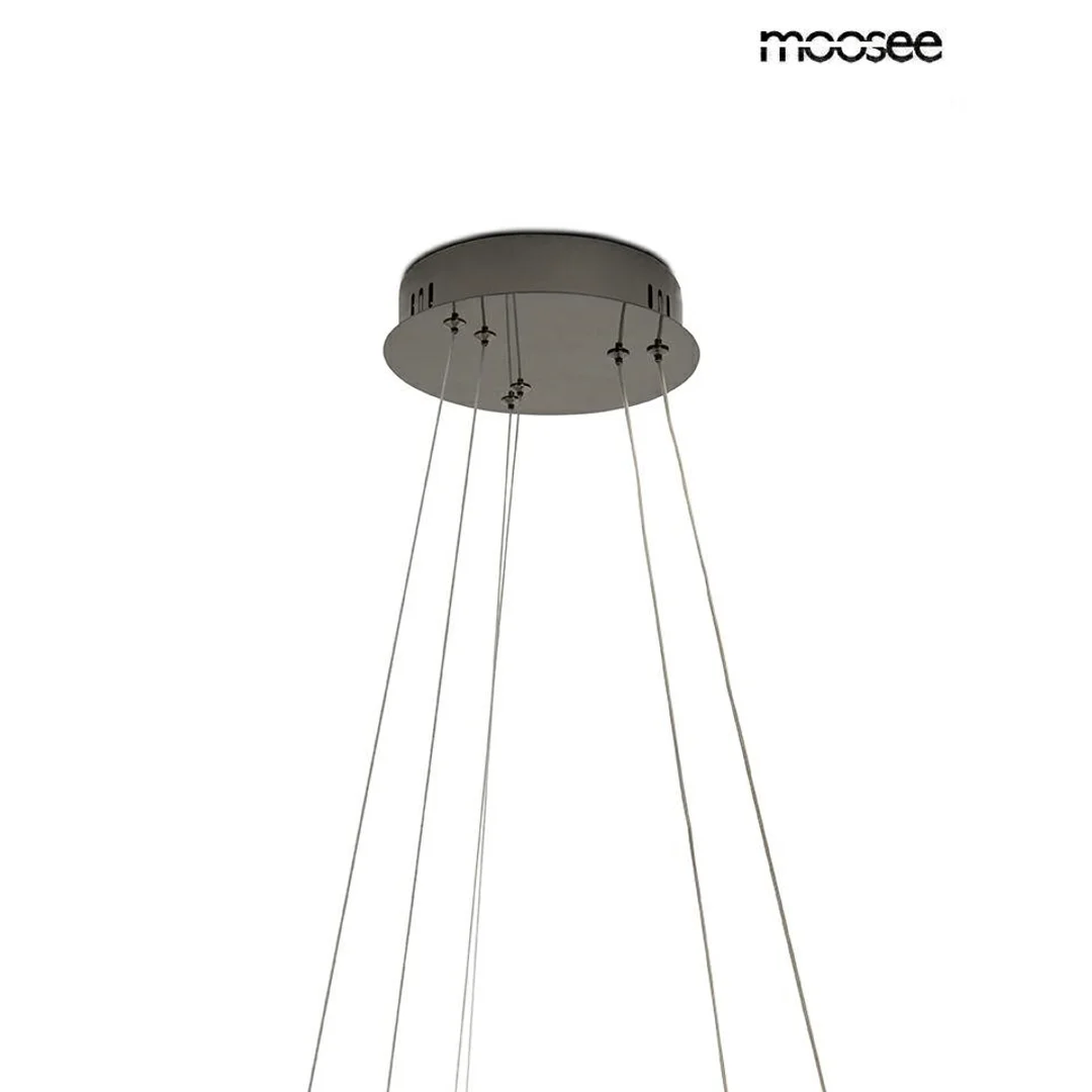 MOOSEE lampa wisząca ANILLO 2 czarny chrom — zdjęcie 5