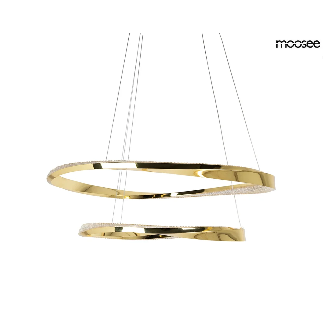 MOOSEE lampa wisząca ANILLO 2 złota — zdjęcie 2