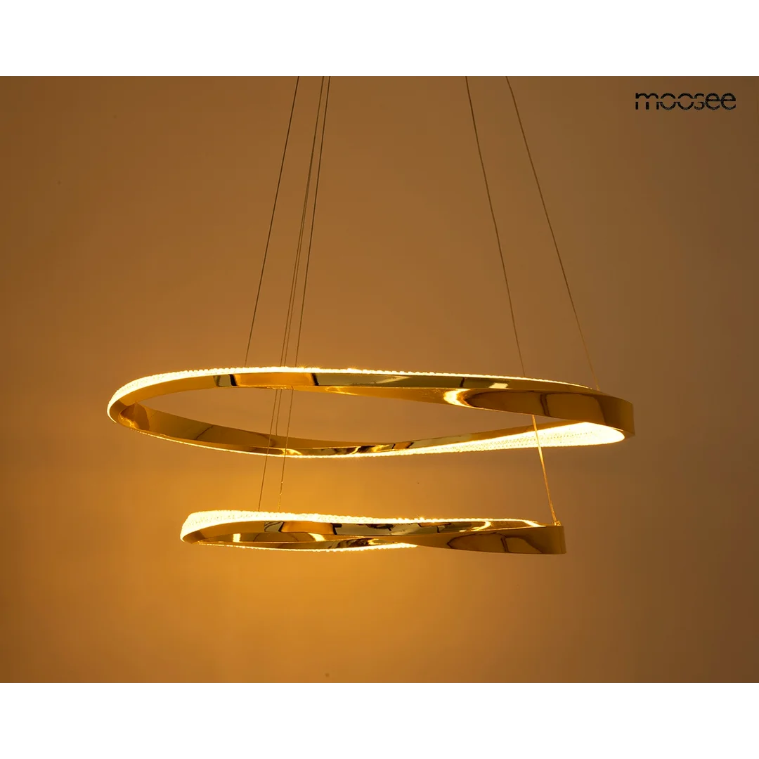 MOOSEE lampa wisząca ANILLO 2 złota — zdjęcie 3