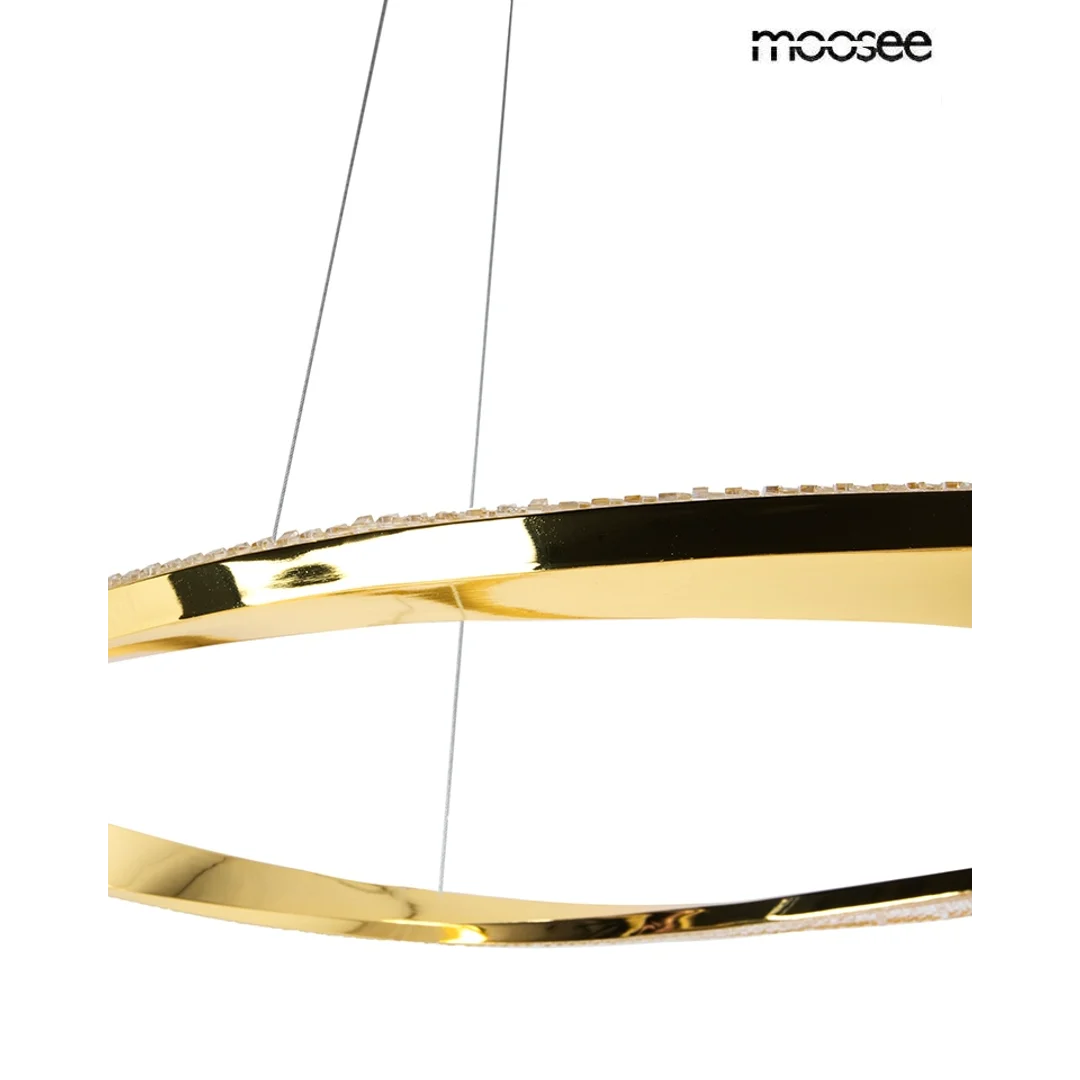 MOOSEE lampa wisząca ANILLO 2 złota — zdjęcie 4