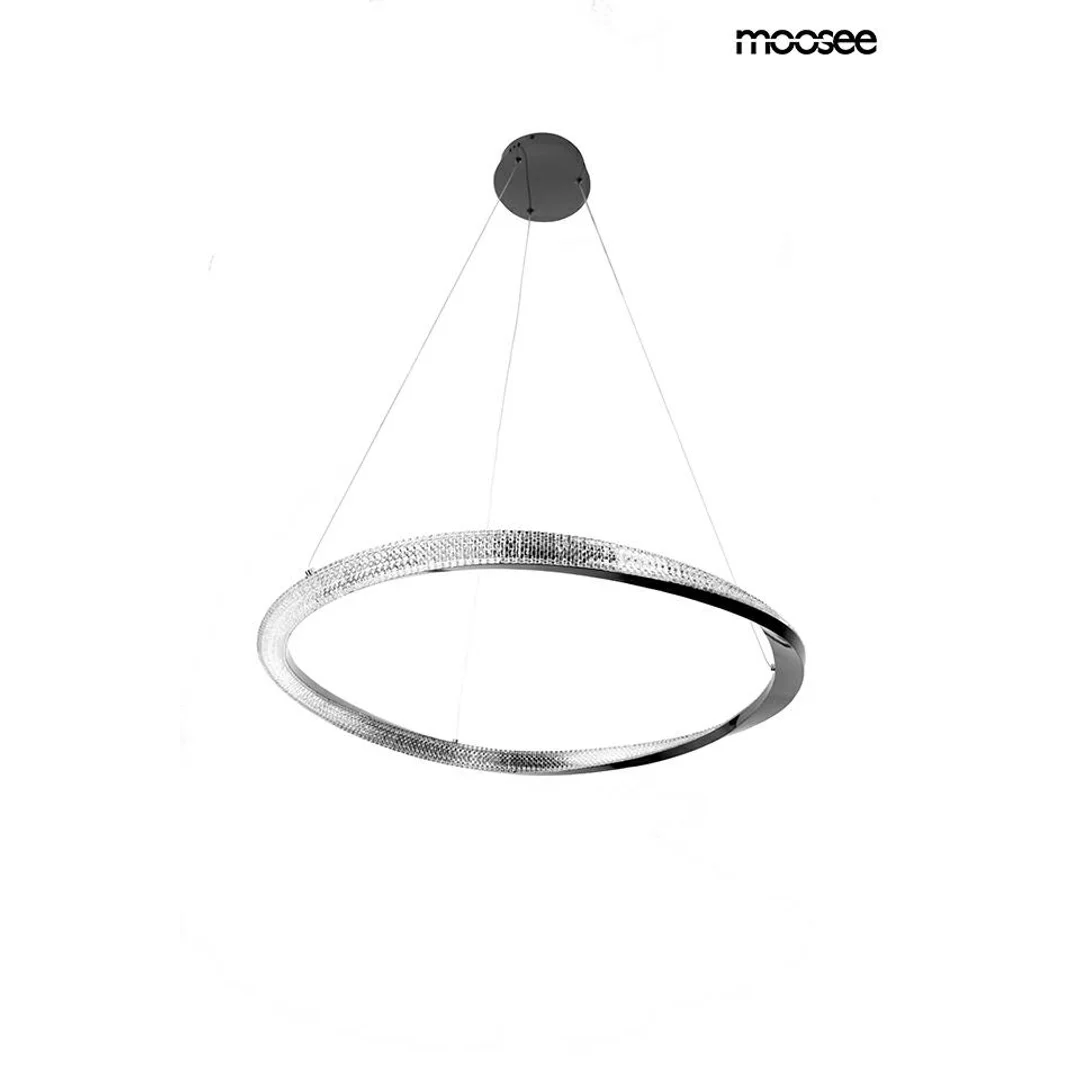MOOSEE lampa wisząca ANILLO 80 czarny chrom — zdjęcie 3
