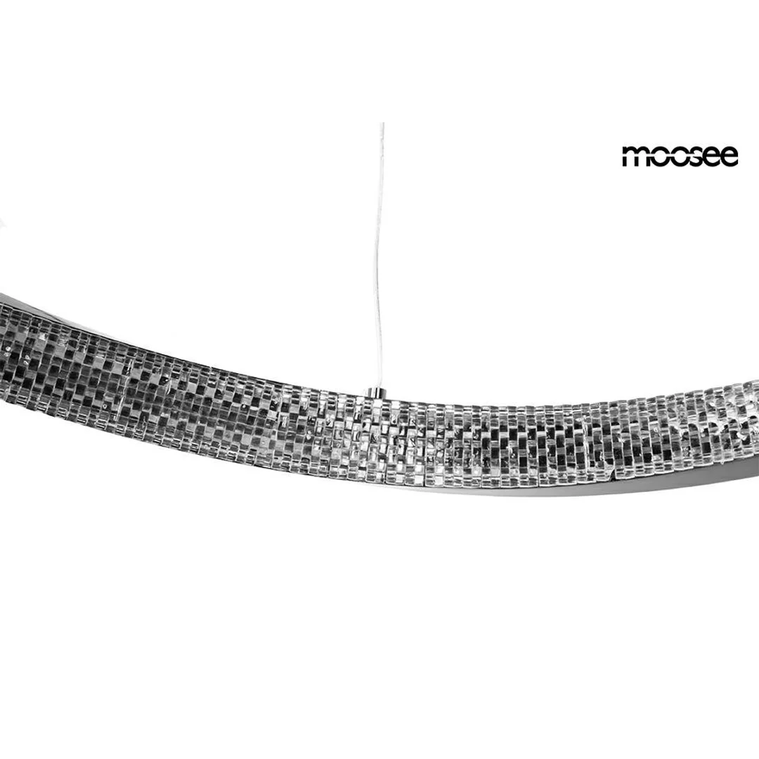 MOOSEE lampa wisząca ANILLO 80 czarny chrom — zdjęcie 5
