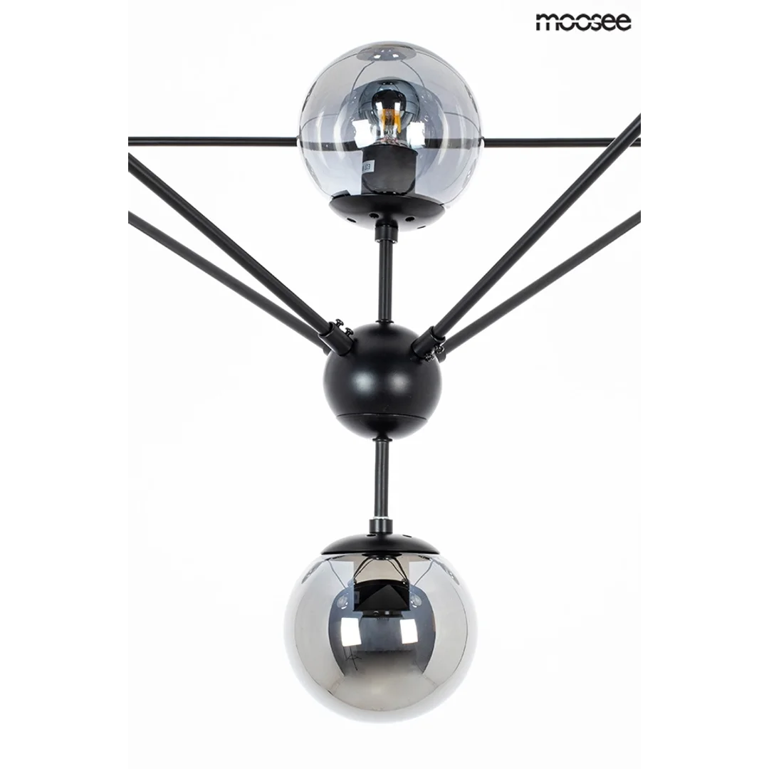 MOOSEE lampa wisząca ASTRIFERO 15 czarna — zdjęcie 4