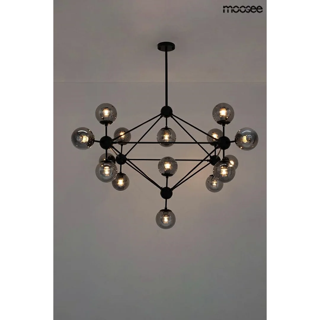 MOOSEE lampa wisząca ASTRIFERO 15 czarna — zdjęcie 6
