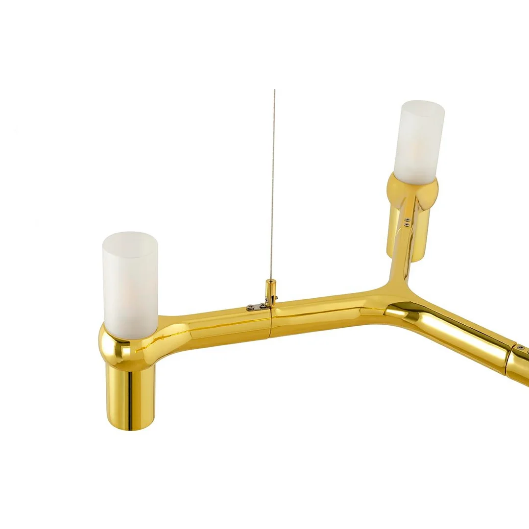 MOOSEE lampa wisząca ATOMIC LONG złota — zdjęcie 3