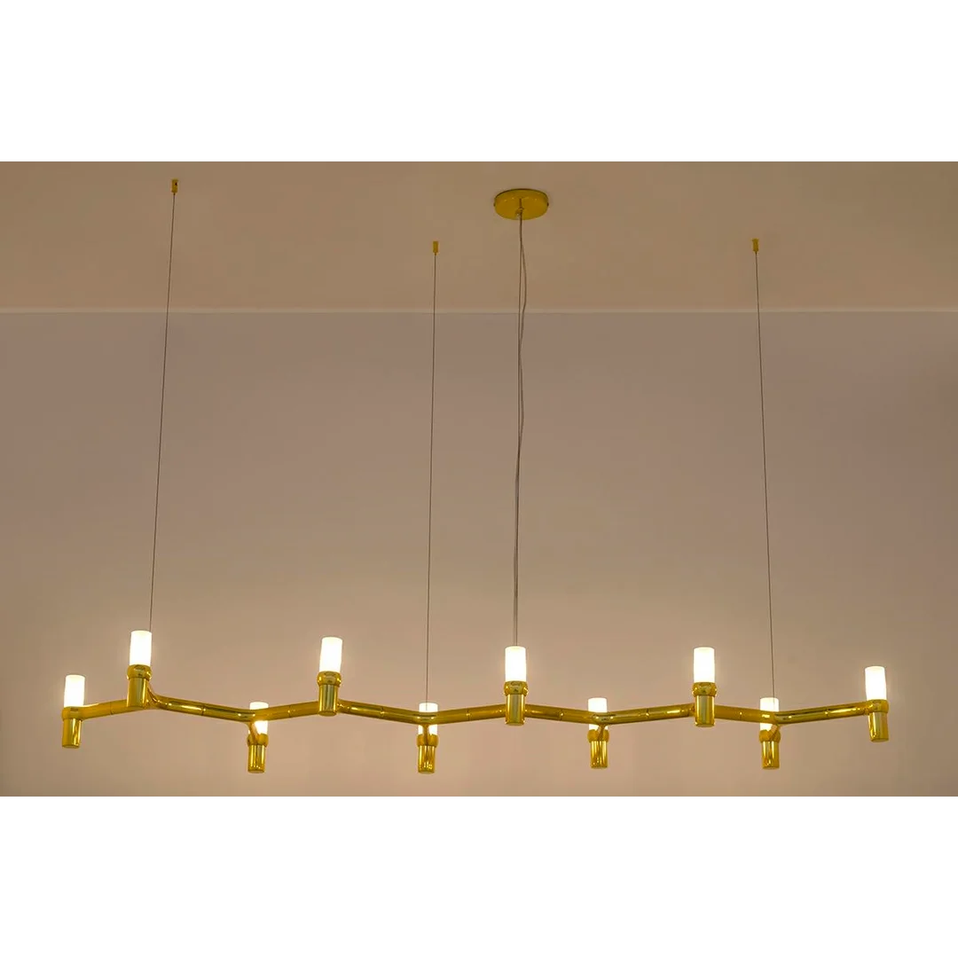 MOOSEE lampa wisząca ATOMIC LONG złota — zdjęcie 6