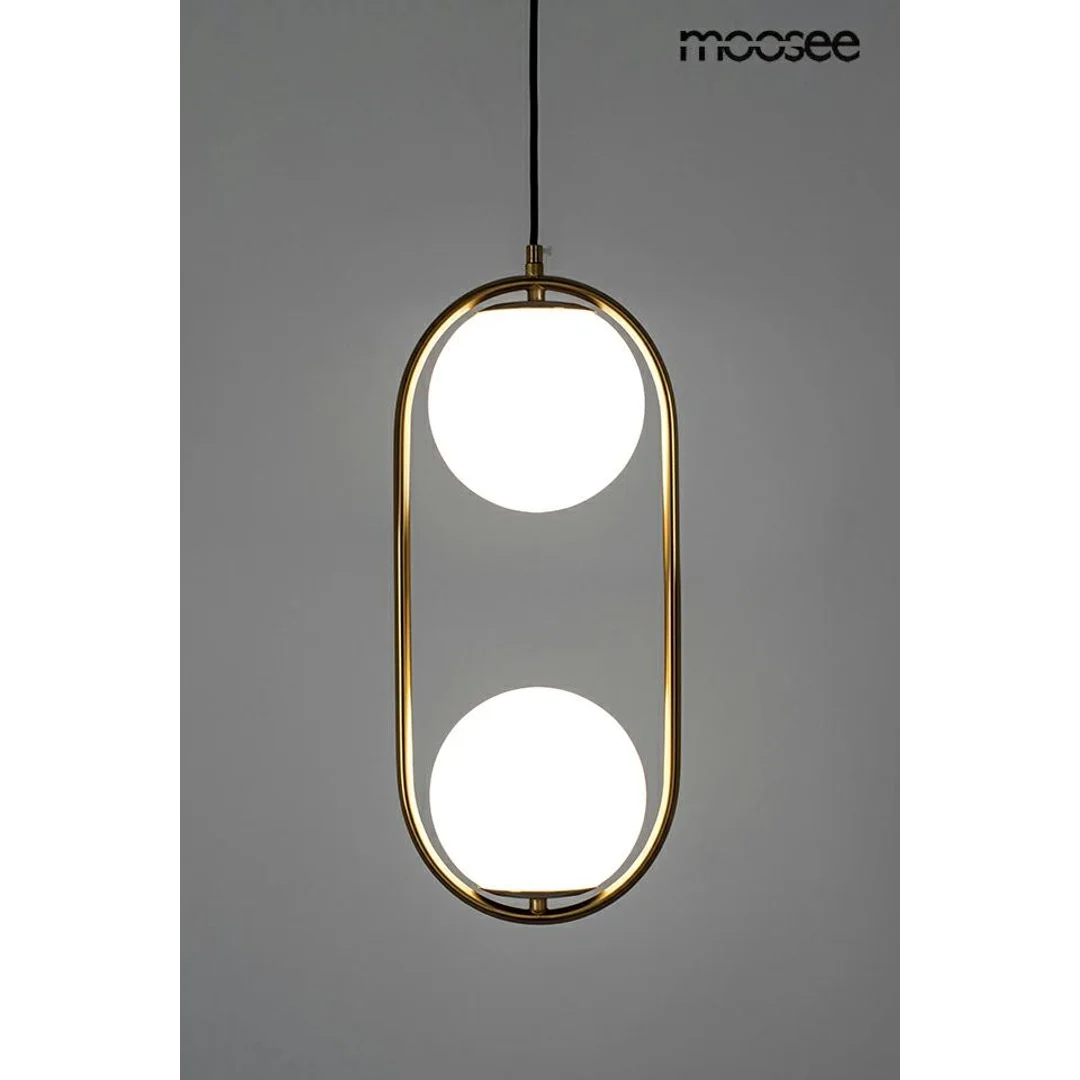 MOOSEE lampa wisząca AURELIA TWIN złota — zdjęcie 7