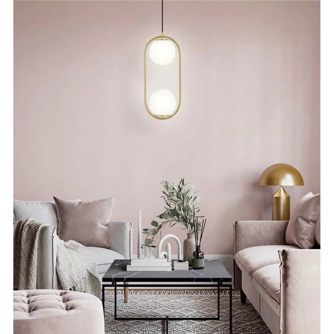 MOOSEE lampa wisząca AURELIA TWIN złota — zdjęcie 8
