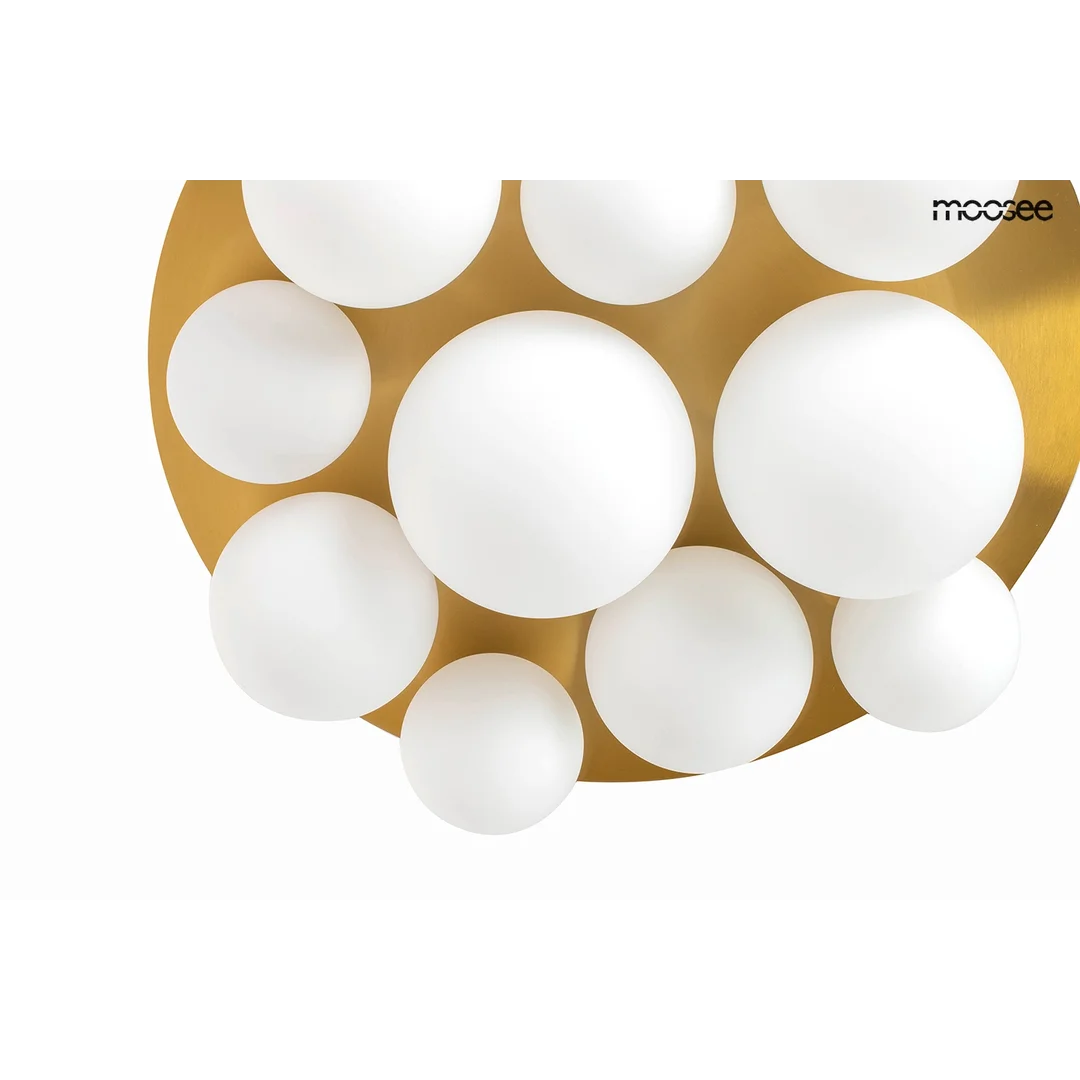 MOOSEE lampa wisząca BACARDI złota — zdjęcie 7