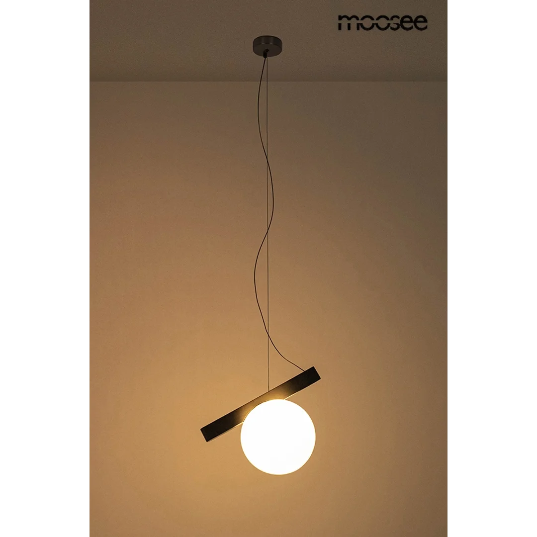 MOOSEE lampa wisząca BALANCE grafitowa — zdjęcie 2