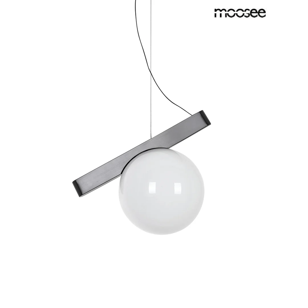 MOOSEE lampa wisząca BALANCE grafitowa — zdjęcie 3