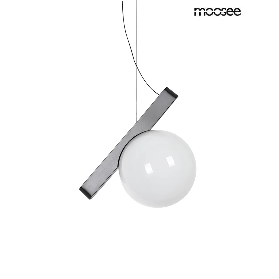 MOOSEE lampa wisząca BALANCE grafitowa — zdjęcie 4