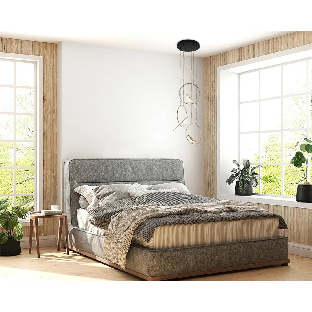 MOOSEE lampa wisząca BIRD DISC złota — zdjęcie 11