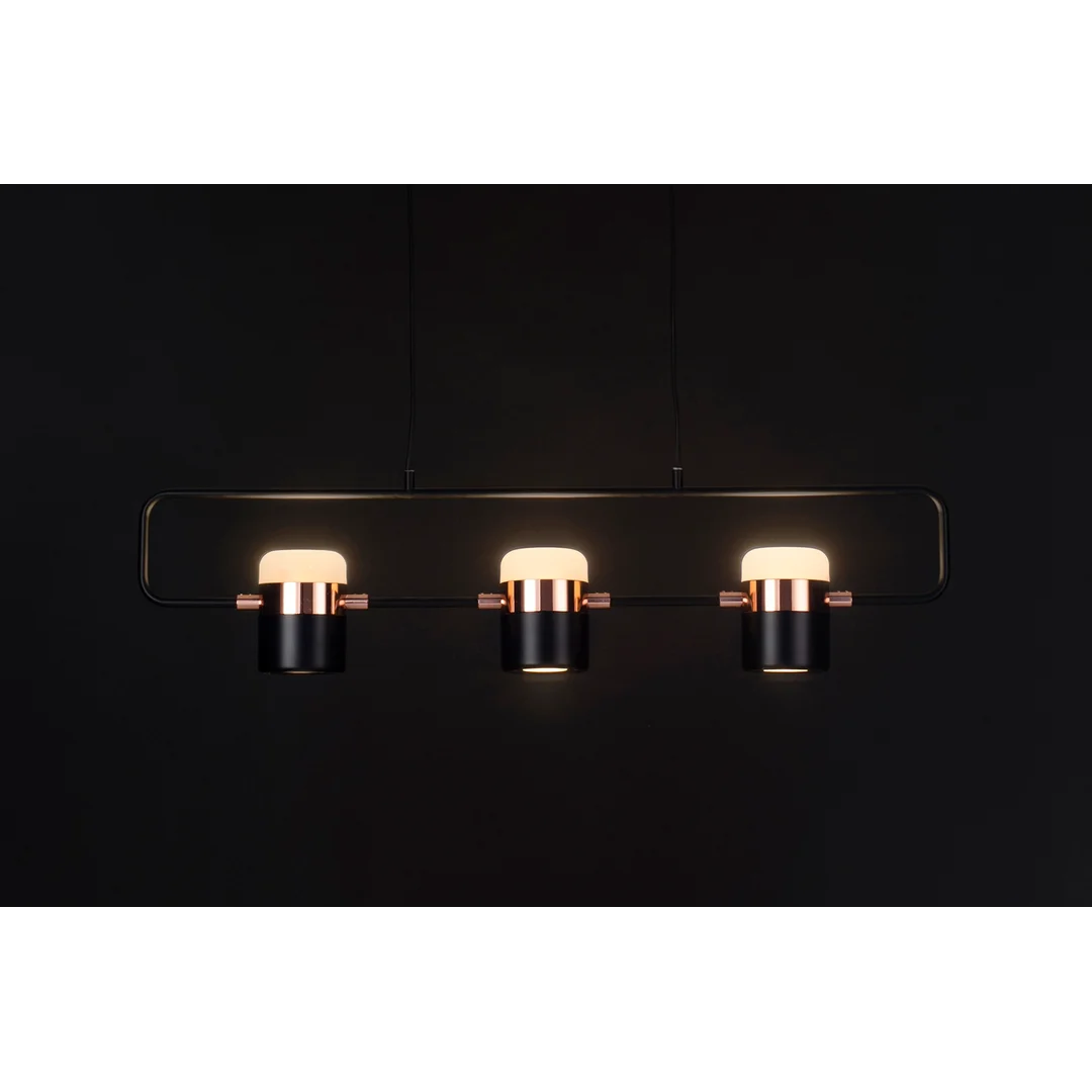 MOOSEE lampa wisząca BLINK 3 czarna — zdjęcie 7