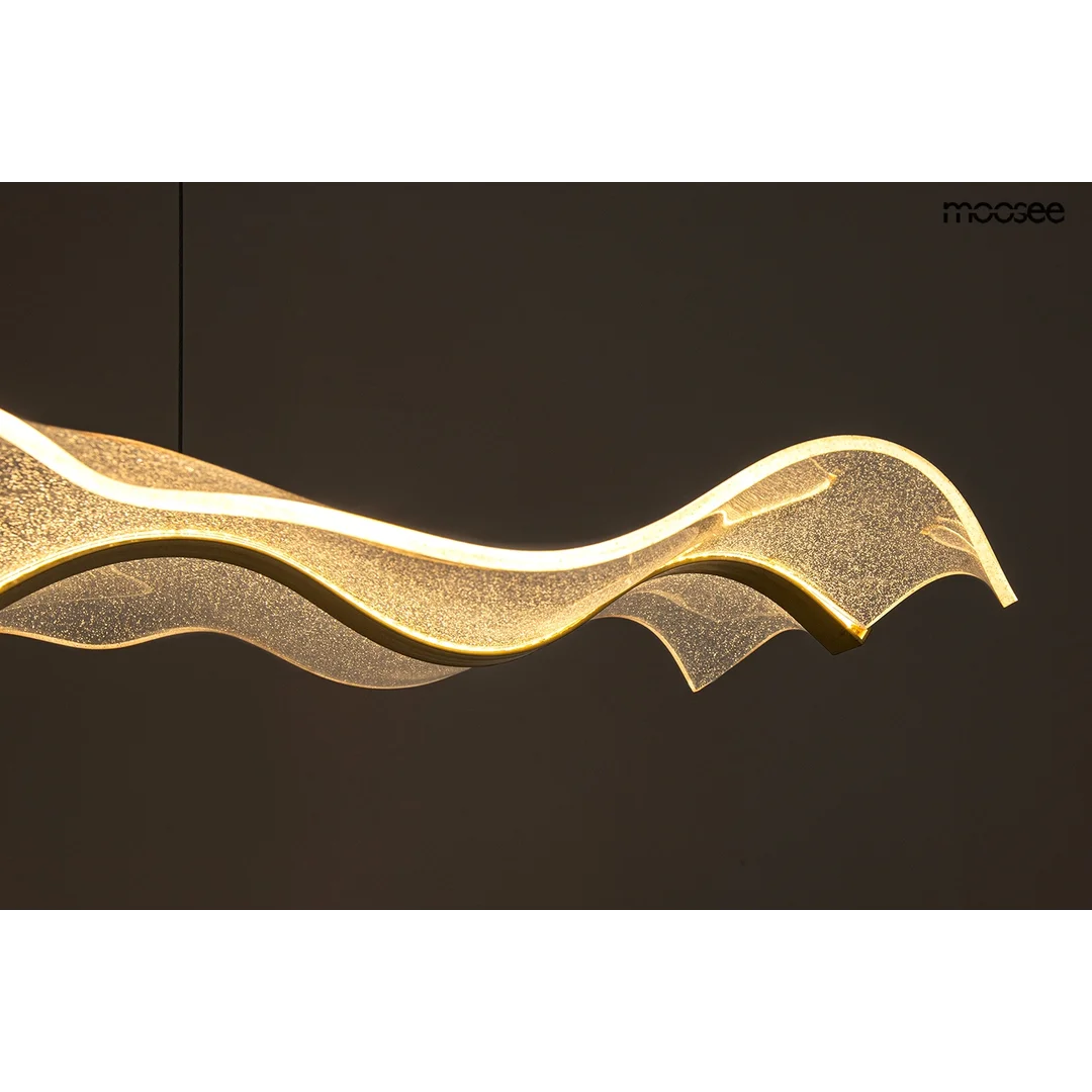 MOOSEE lampa wisząca BREATH 150 złota — zdjęcie 4