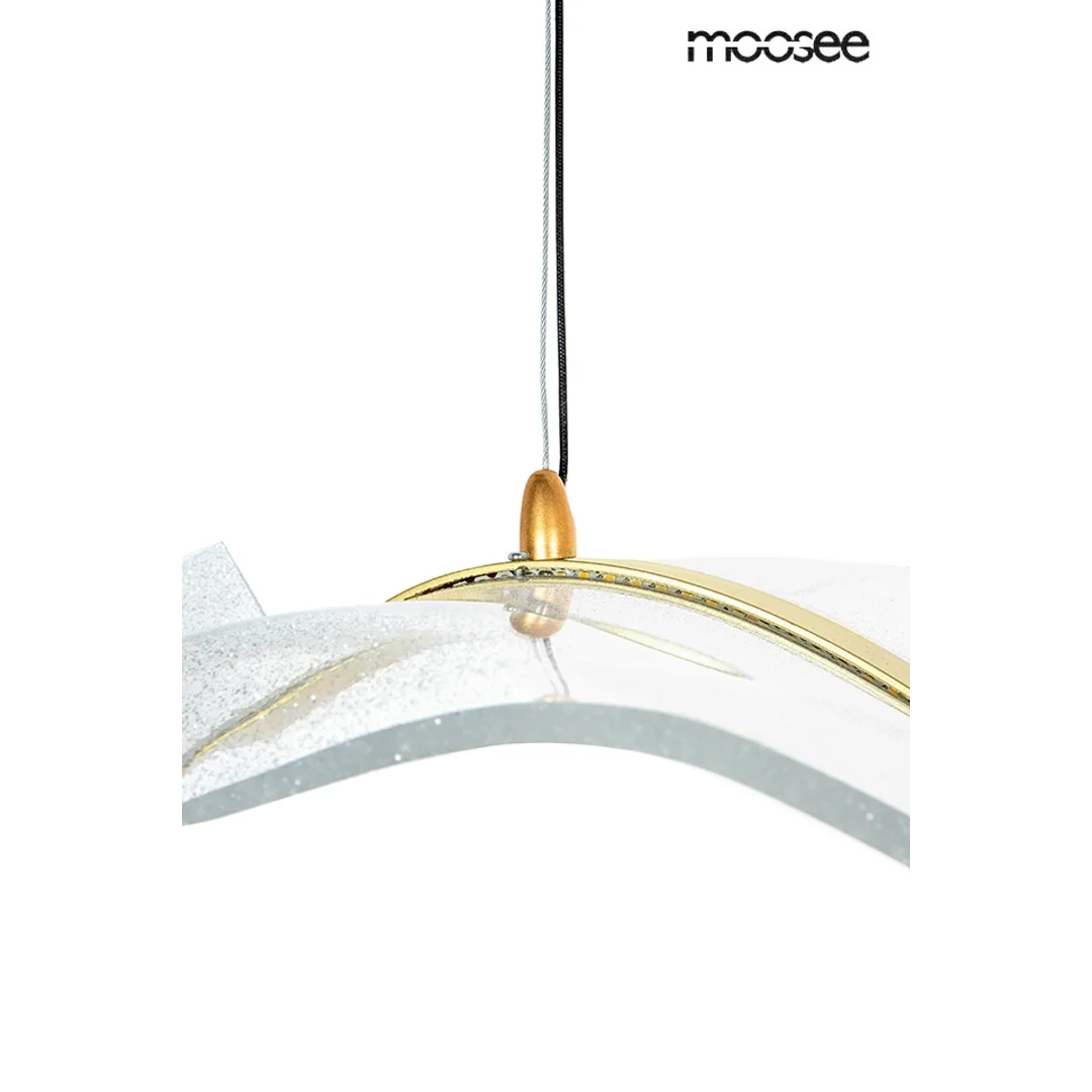 MOOSEE lampa wisząca BREATH 150 złota — zdjęcie 8