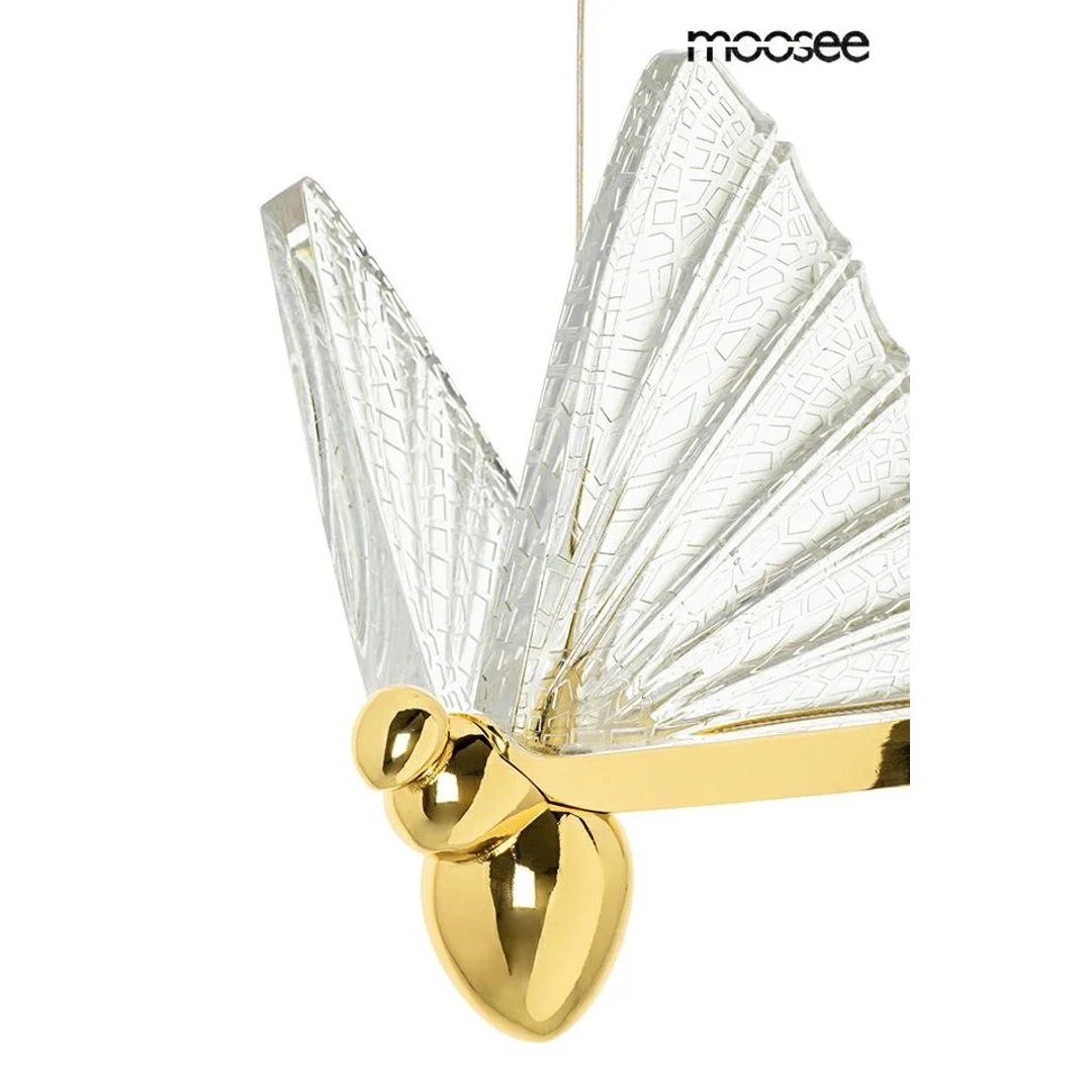 MOOSEE lampa wisząca BUTTERFLY M złota — zdjęcie 2