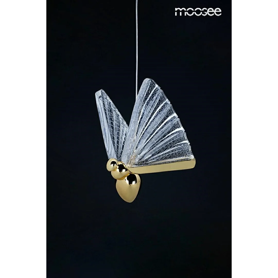 MOOSEE lampa wisząca BUTTERFLY M złota — zdjęcie 5