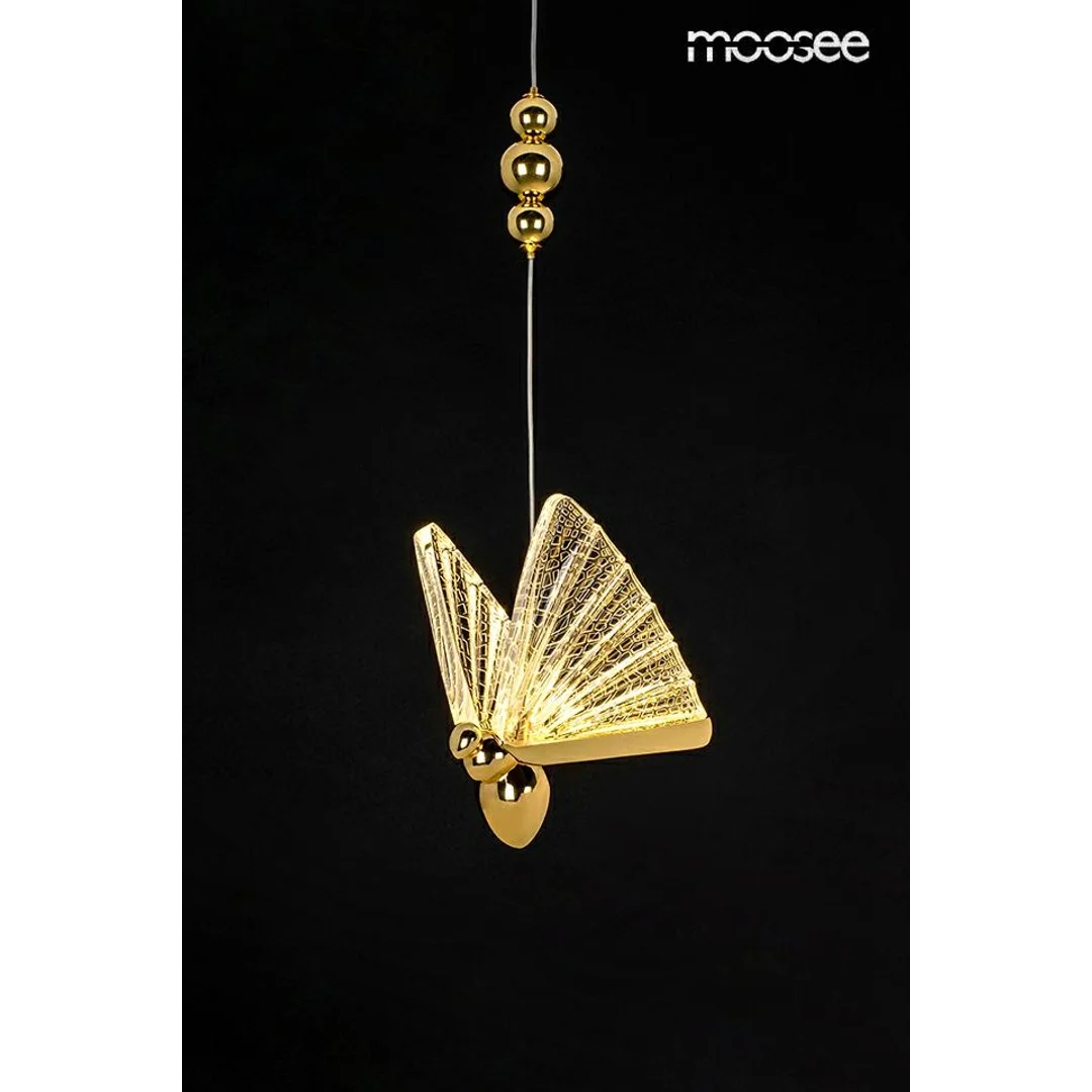 MOOSEE lampa wisząca BUTTERFLY M złota — zdjęcie 6