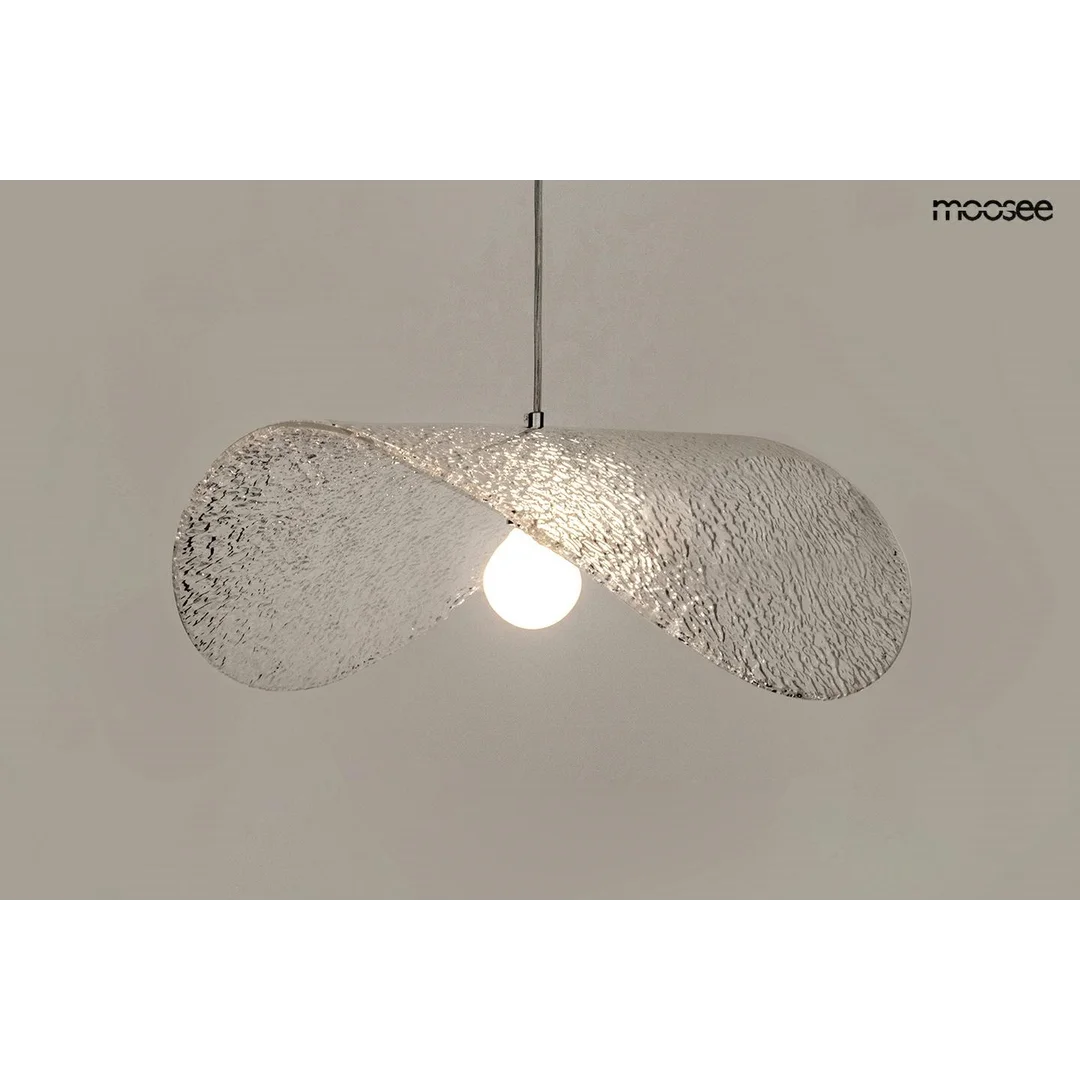 MOOSEE Lampa wisząca CAPELLO FI 80 clear — zdjęcie 3