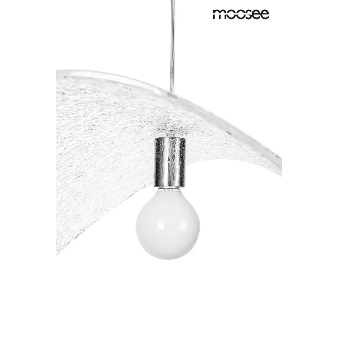 MOOSEE Lampa wisząca CAPELLO FI 80 clear — zdjęcie 5