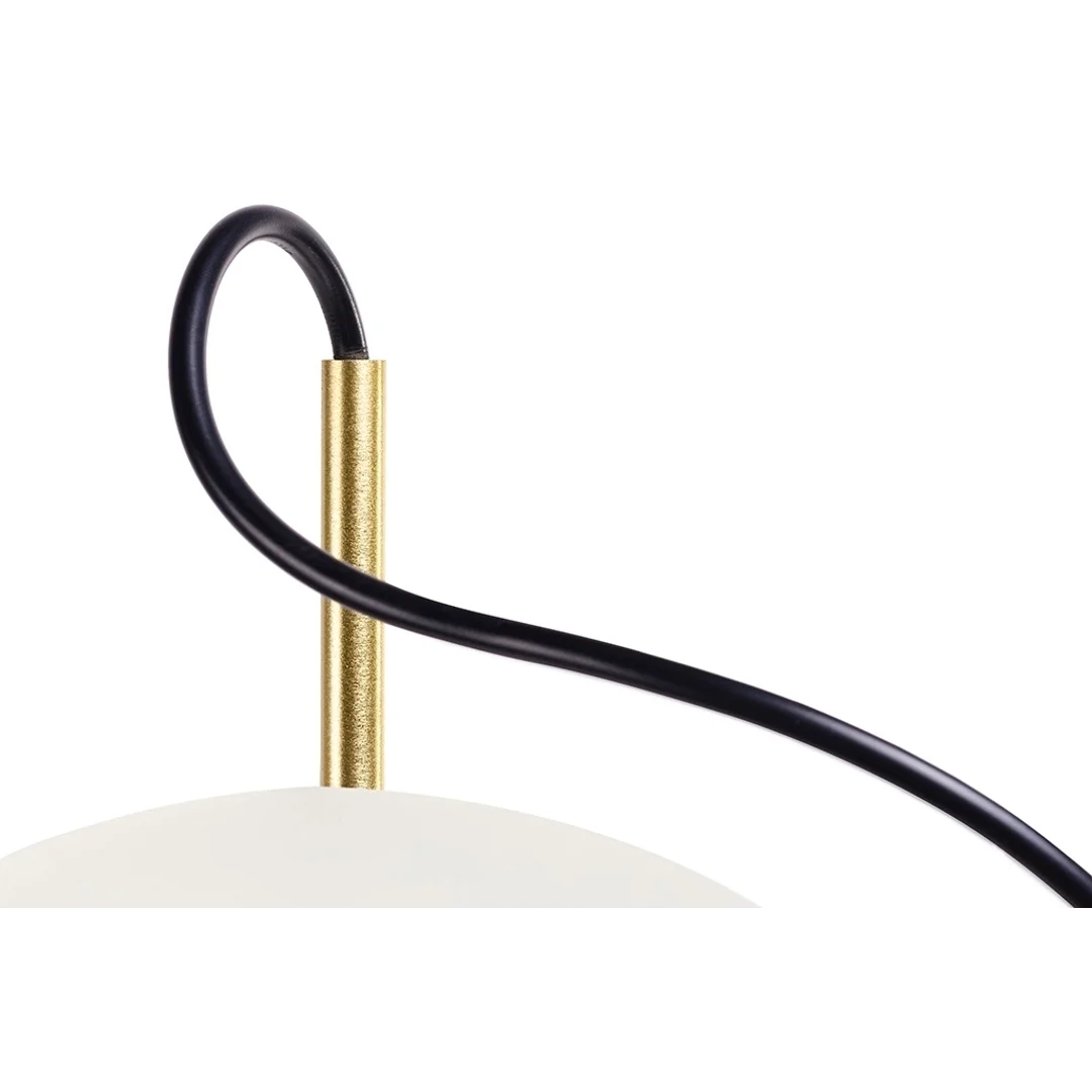 MOOSEE lampa wisząca CAPRI LINE 3 złota / biała — zdjęcie 5