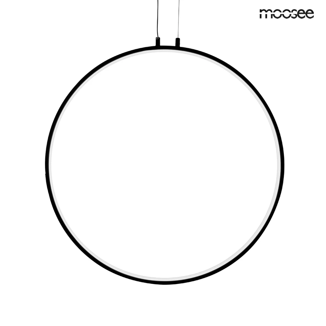 MOOSEE lampa wisząca CIRCULO 80 czarna — zdjęcie 2