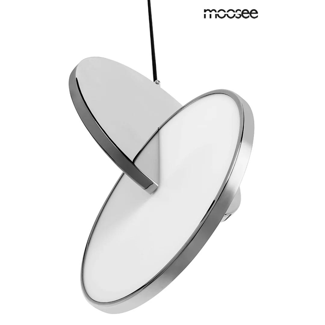 MOOSEE lampa wisząca DISCO srebrna — zdjęcie 3