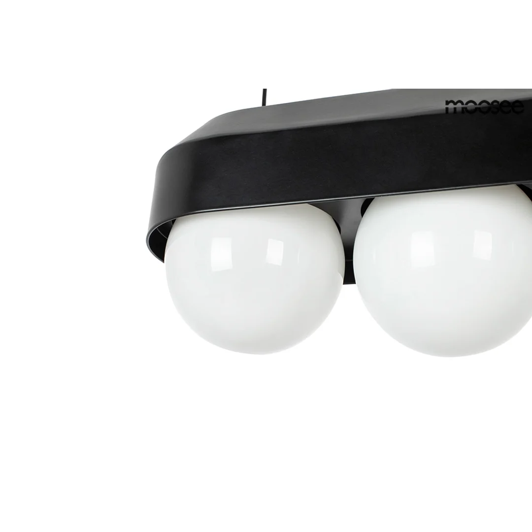 MOOSEE lampa wisząca DROPS 3 czarna — zdjęcie 3