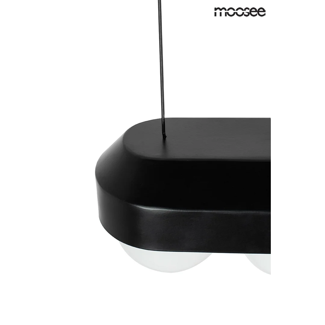 MOOSEE lampa wisząca DROPS 3 czarna — zdjęcie 4