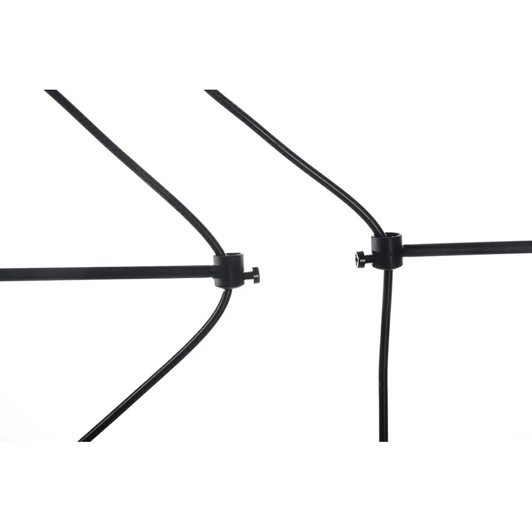 MOOSEE lampa wisząca FLUSSO LINE 4 czarna — zdjęcie 3