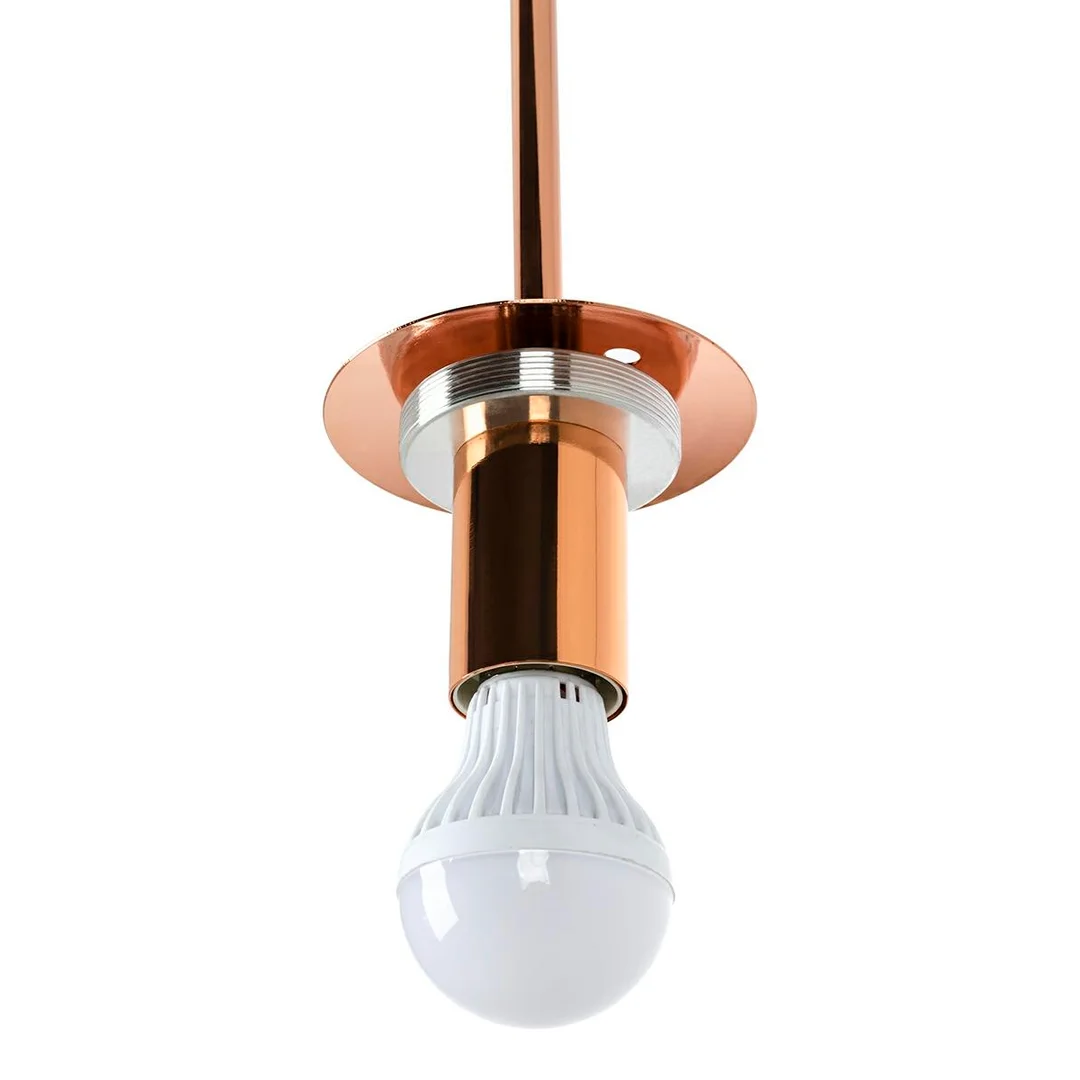 MOOSEE lampa wisząca FUSION 30 miedziana - akryl — zdjęcie 7