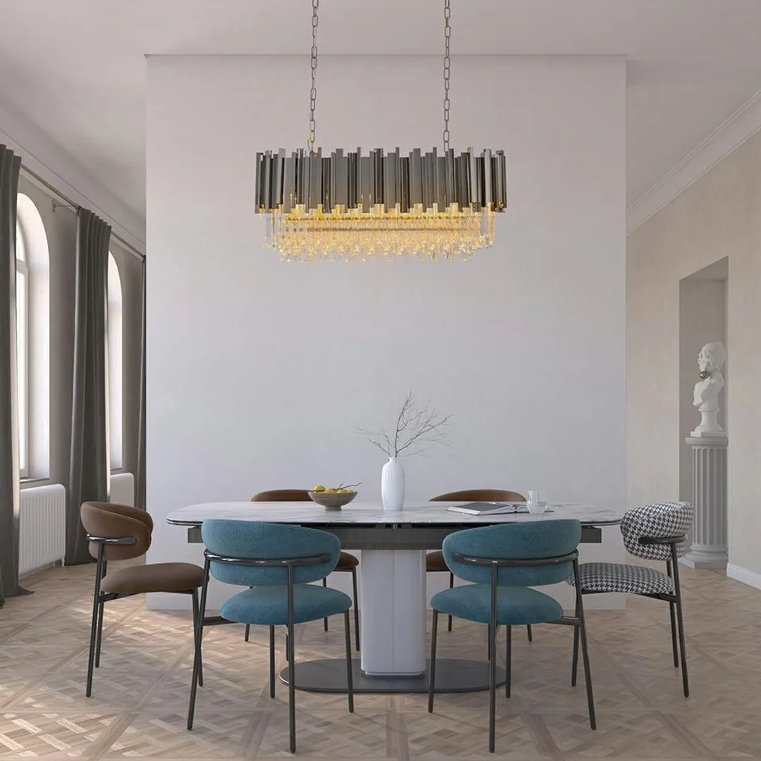 MOOSEE lampa wisząca IMPERIAL LONG SILVER 90 — zdjęcie 12