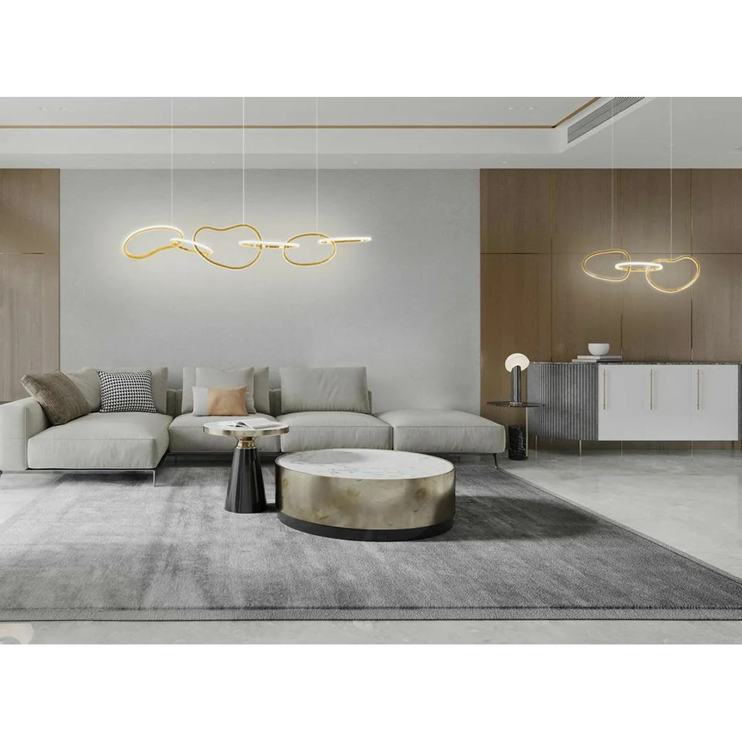 MOOSEE lampa wisząca JAZZ 3 złota — zdjęcie 12