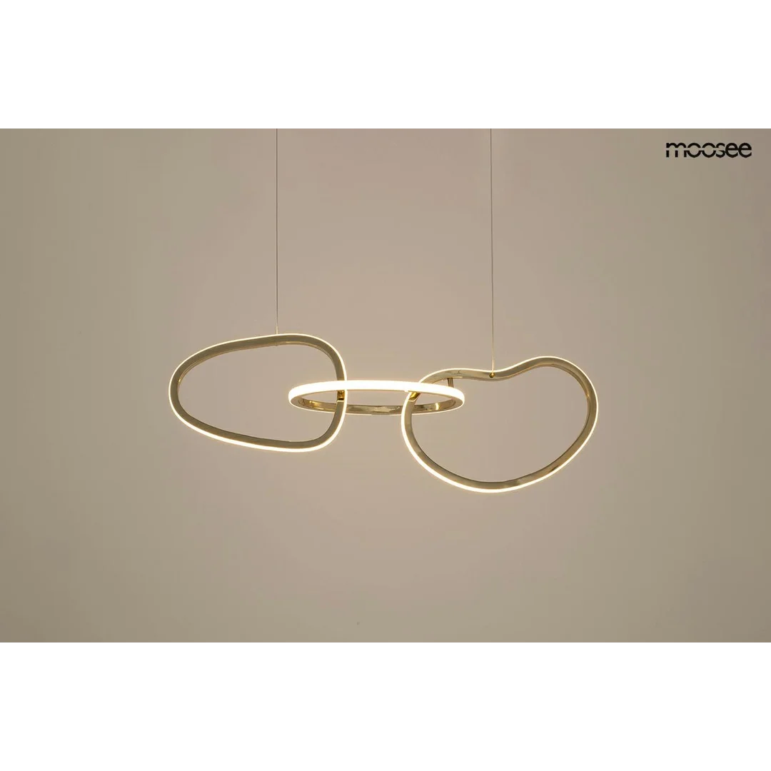 MOOSEE lampa wisząca JAZZ 3 złota — zdjęcie 3
