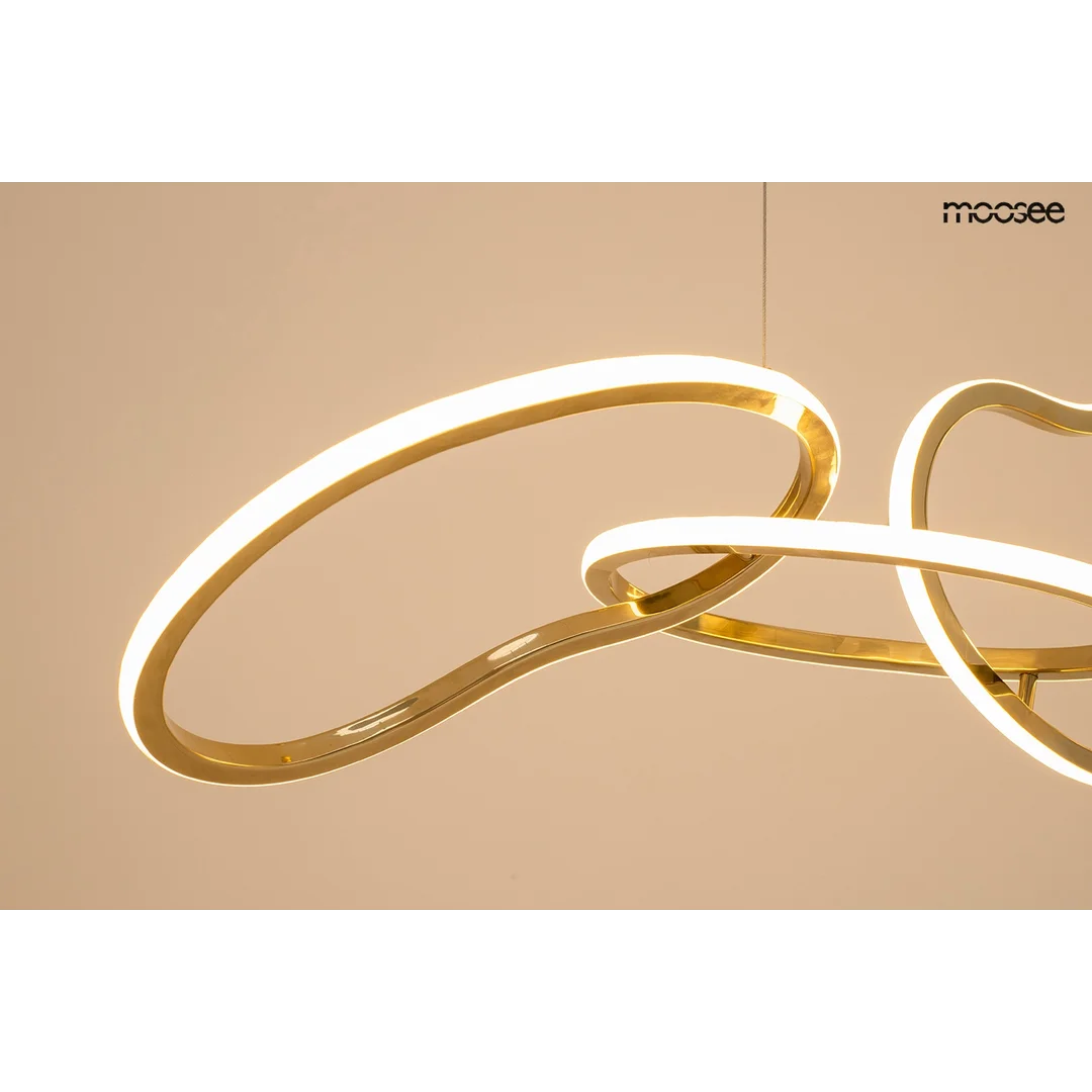 MOOSEE lampa wisząca JAZZ 3 złota — zdjęcie 10